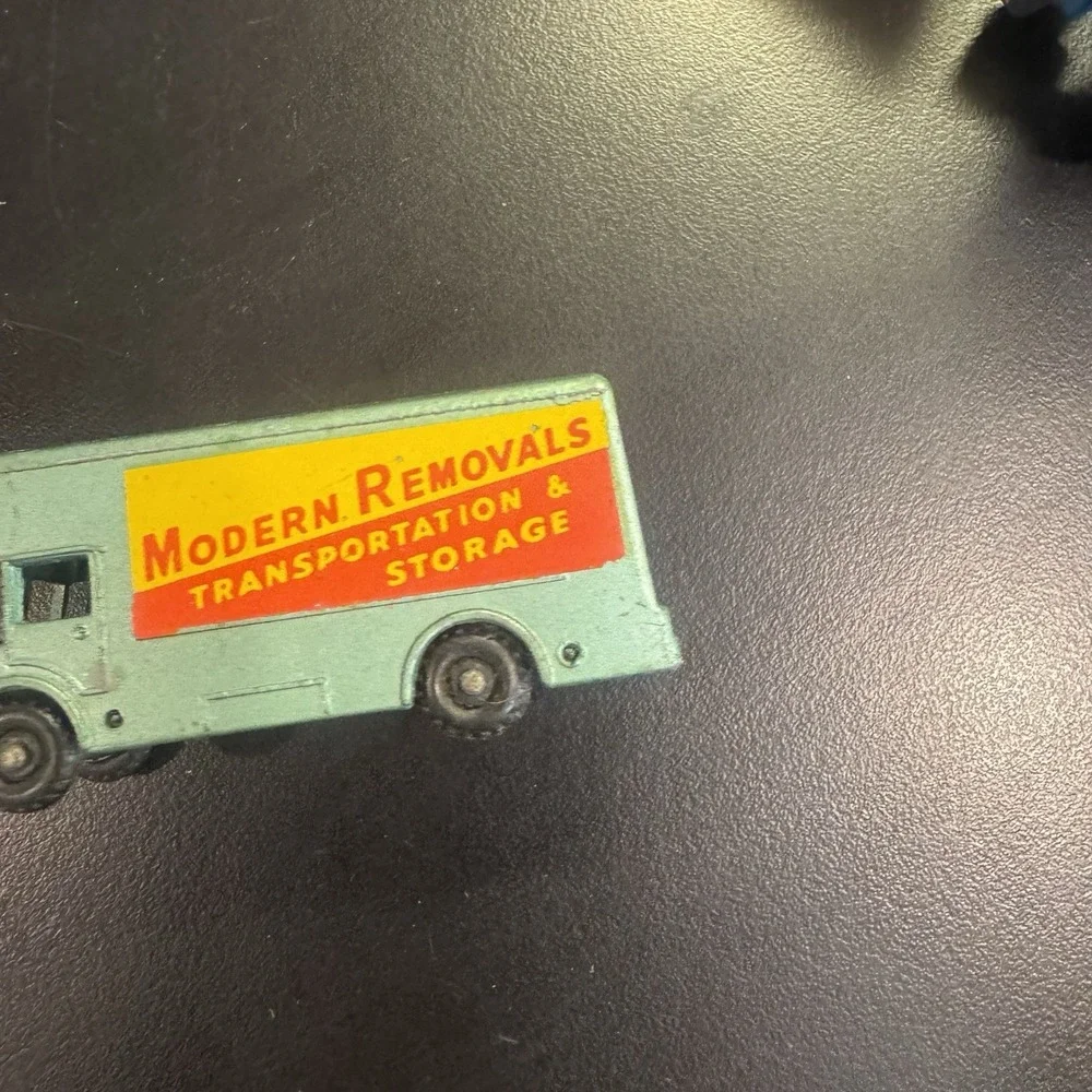 Vintage‎ Matchbox Lot Of (3) Blue Tractors Van